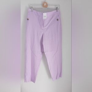 Lavender linen pants